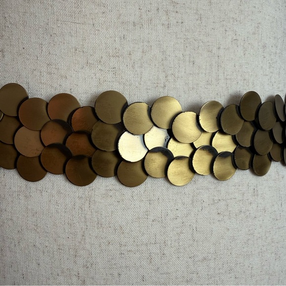 Gold Disc Statement Belt - Picture 2 of 4